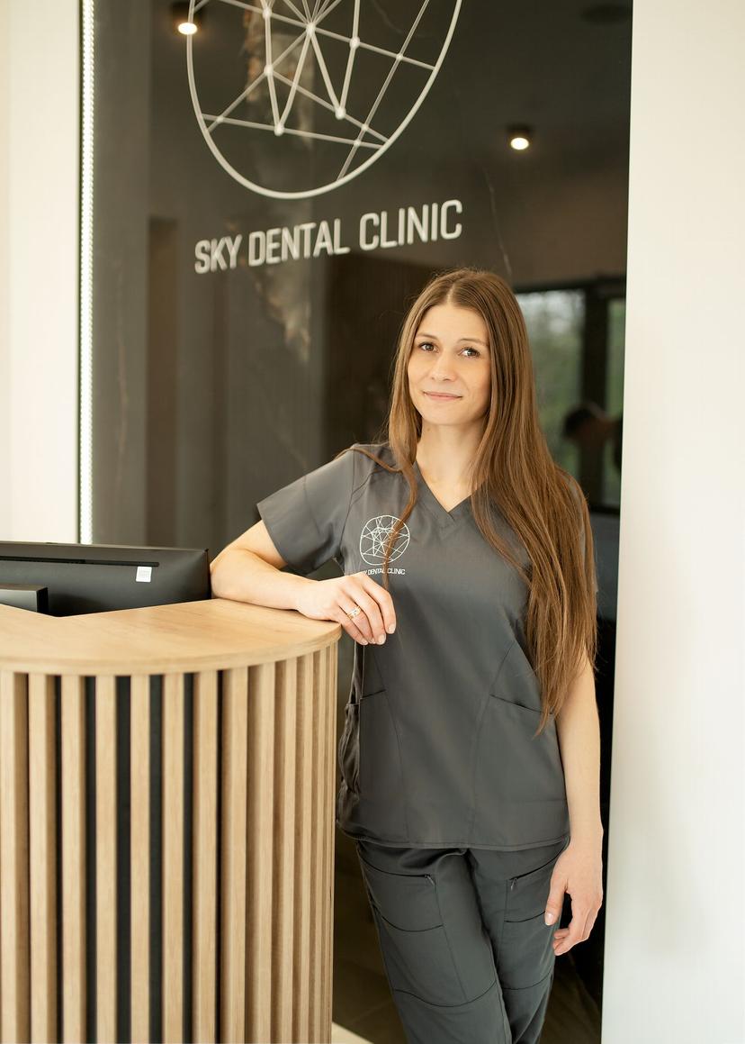 higienistka stomatologiczna Kamila Biłopotocka - pracownik Sky Dentel Clinic